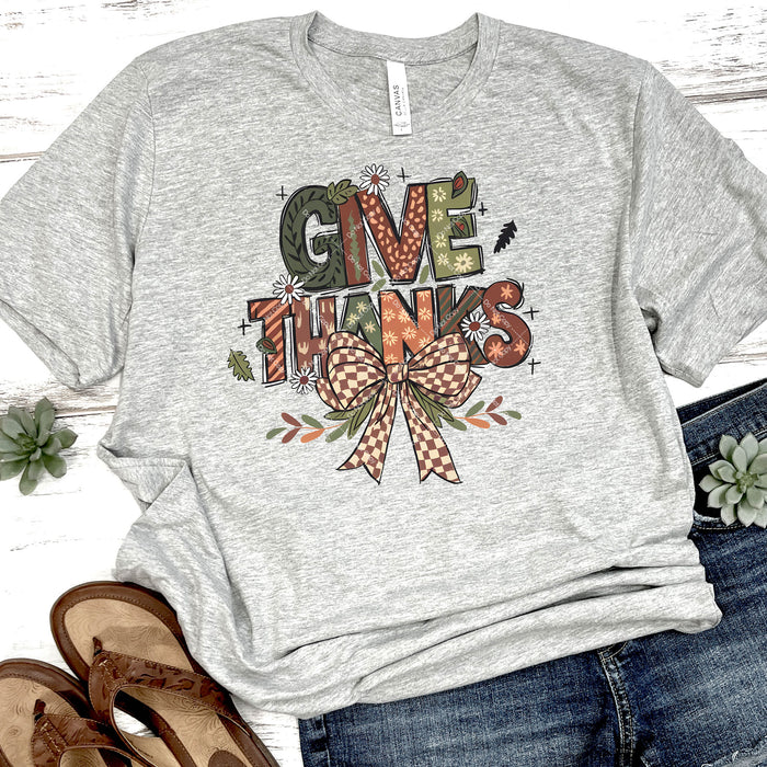 Give Thanks DTF Transfer