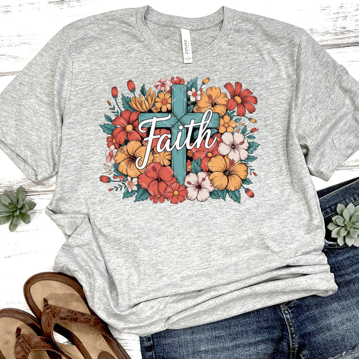 Floral Faith DTF Transfer