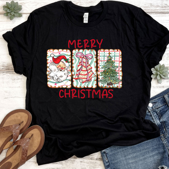 Merry Christmas DTF Transfer