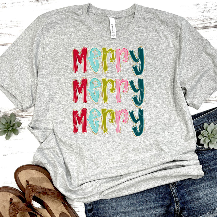 Merry Merry Merry DTF Transfer