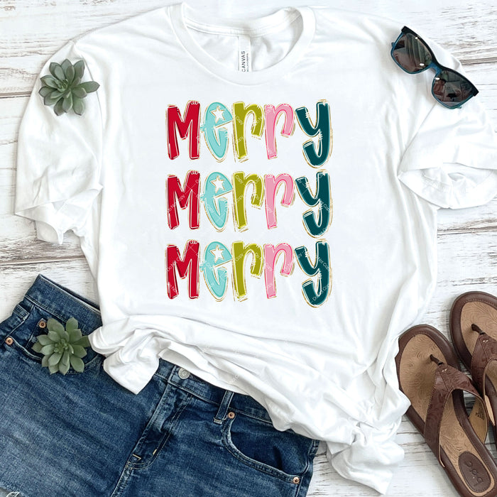 Merry Merry Merry DTF Transfer