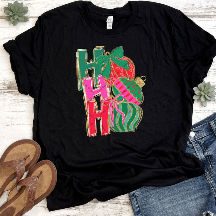 Ho Ho Ho DTF Transfer