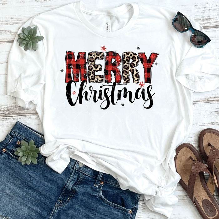 Merry Christmas DTF Transfer