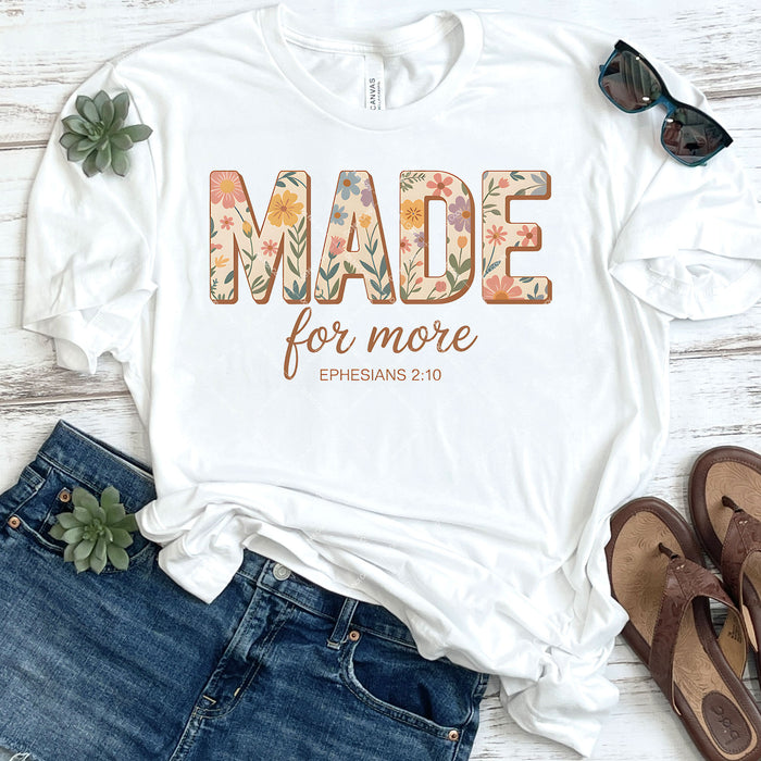 Made For More Ephesians 2:10 DTF Transfer