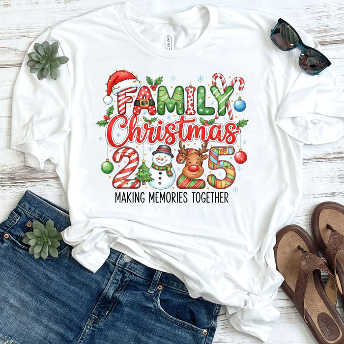 Family Christmas 2025 DTF Transfer