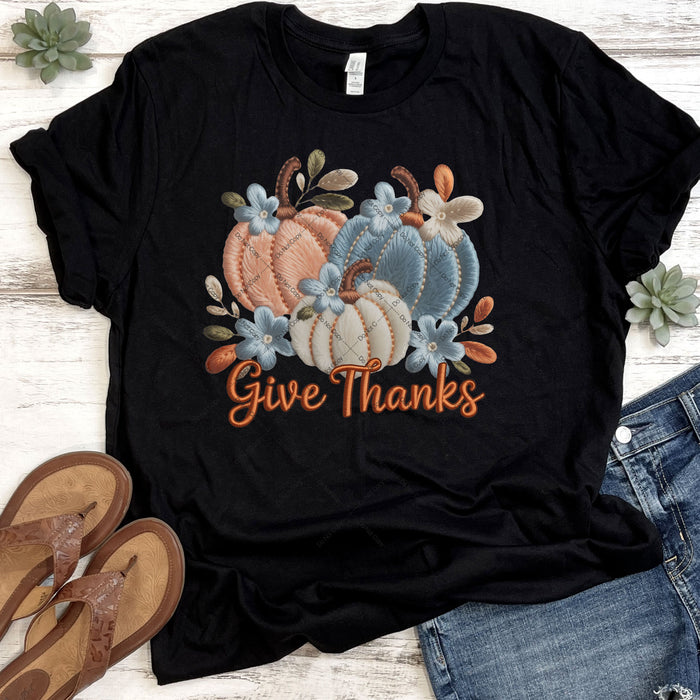 Give Thanks DTF Transfer