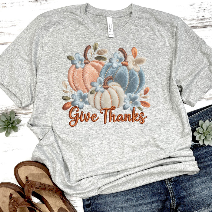 Give Thanks DTF Transfer