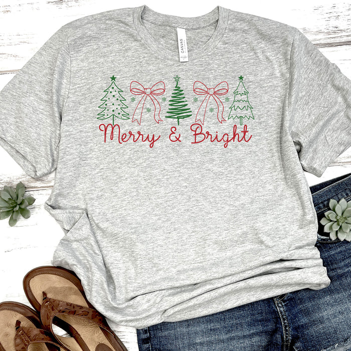 Merry & Bright DTF Transfer