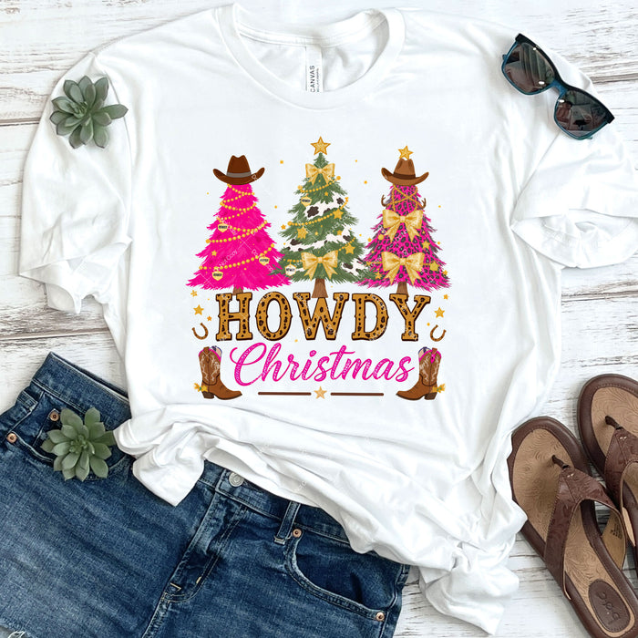 Howdy Christmas DTF Transfer