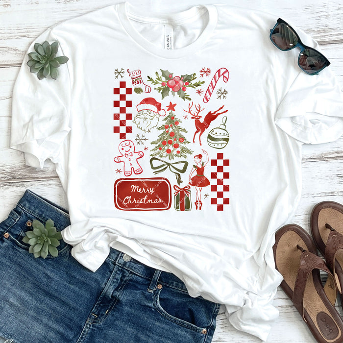 Merry Christmas Essentials DTF Transfer