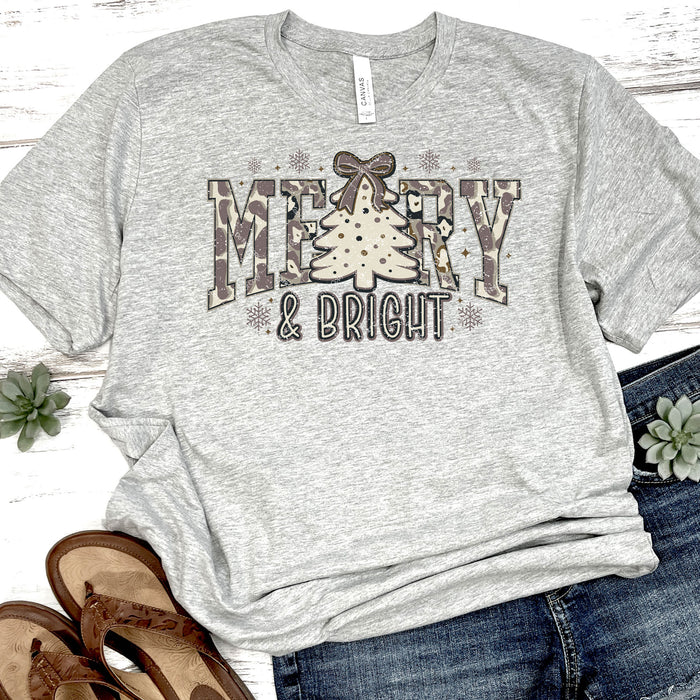 Camo Merry & Bright DTF Transfer