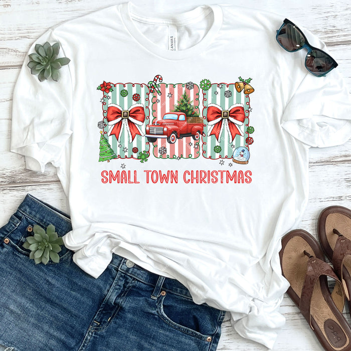 Small Town Christmas DTF Transfer