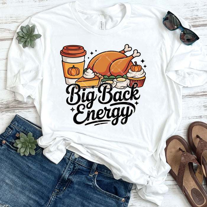 Big Back Energy DTF Transfer