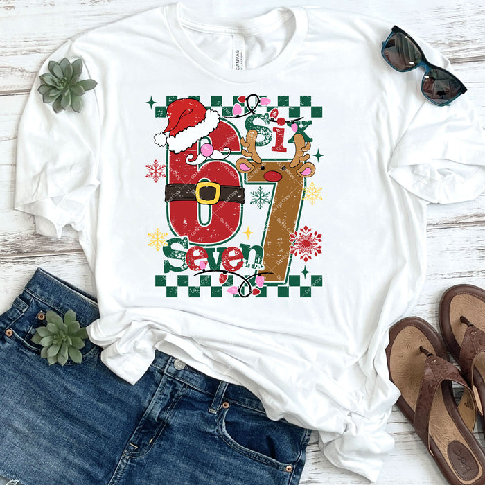 67 Christmas DTF Transfer