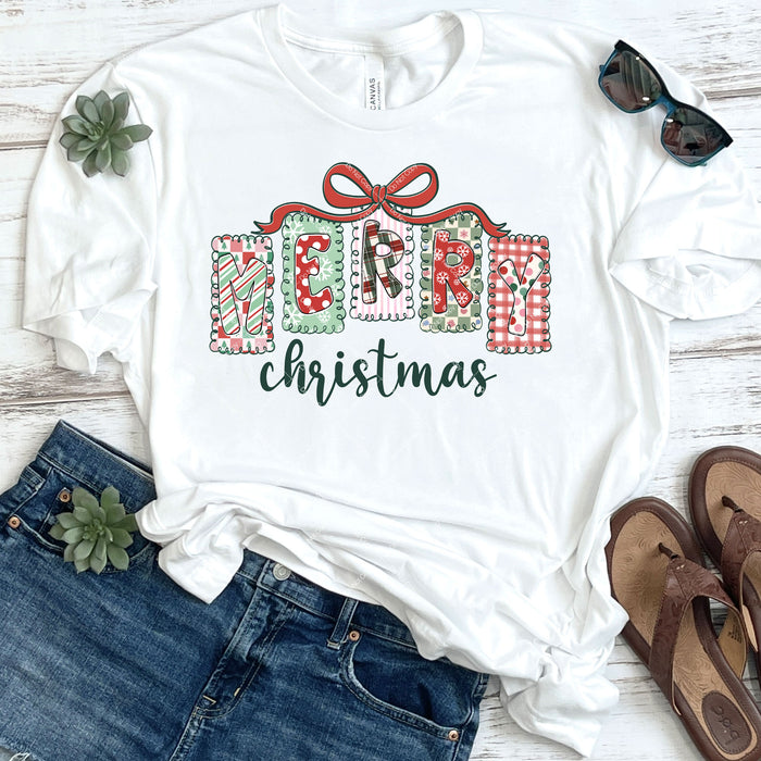 Merry Christmas DTF Transfer