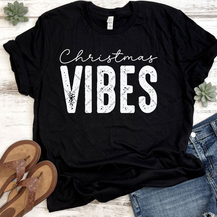 Christmas Vibes DTF Transfer