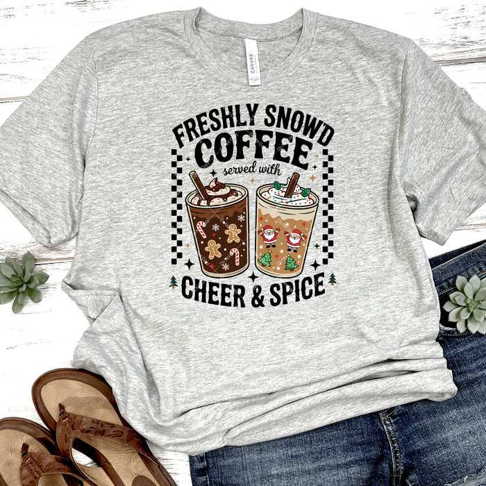 Freshly Snow'd Coffee DTF Transfer