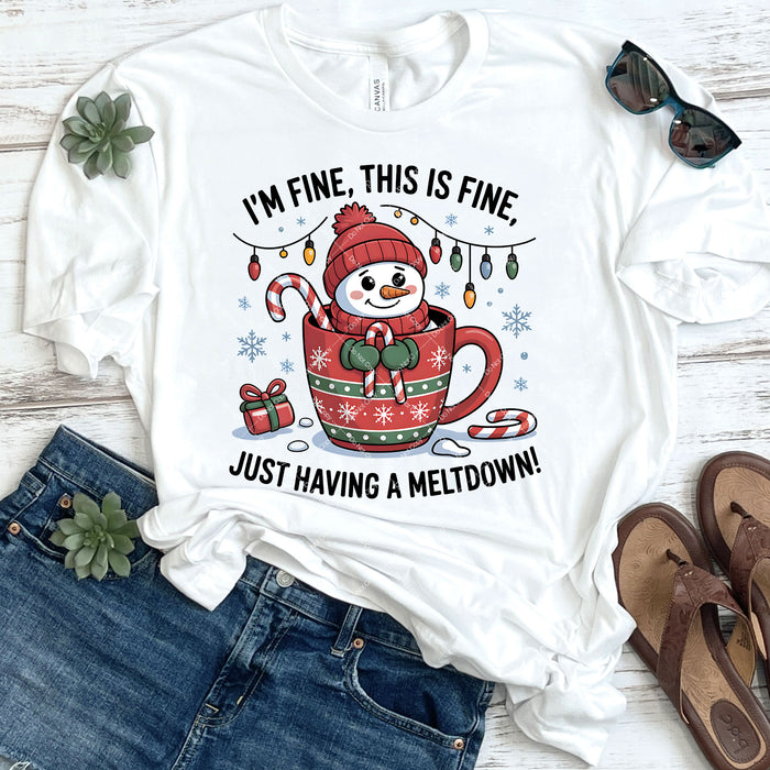 Just Having A Meltdown DTF Transfer