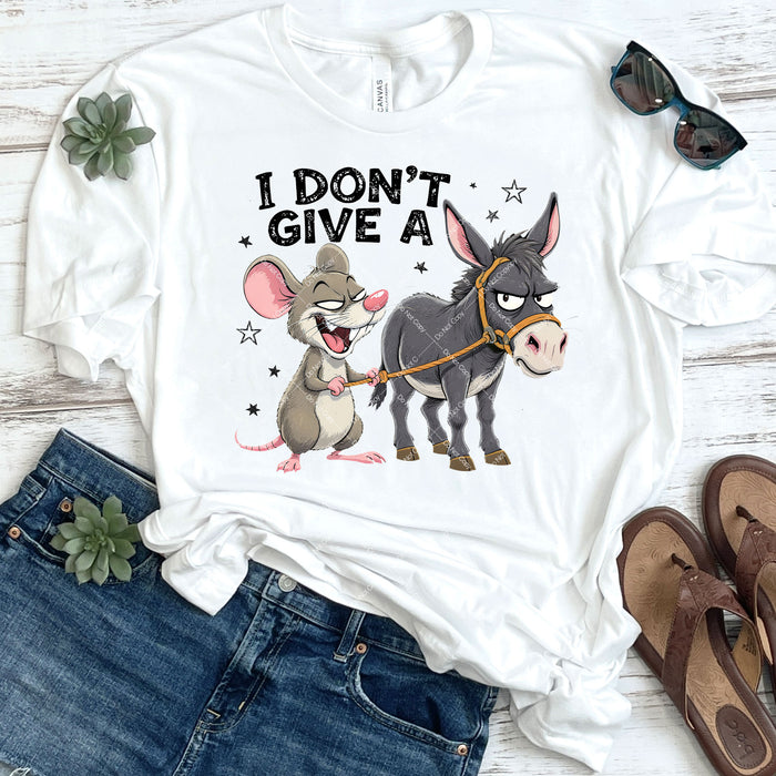 I Don't Give A  DTF Transfer