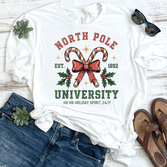 North Pole University DTF Transfer