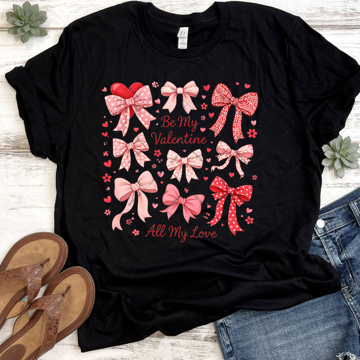 Valentine Bows DTF Transfer