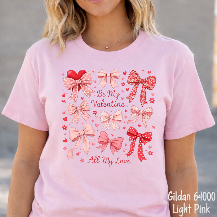 Valentine Bows DTF Transfer