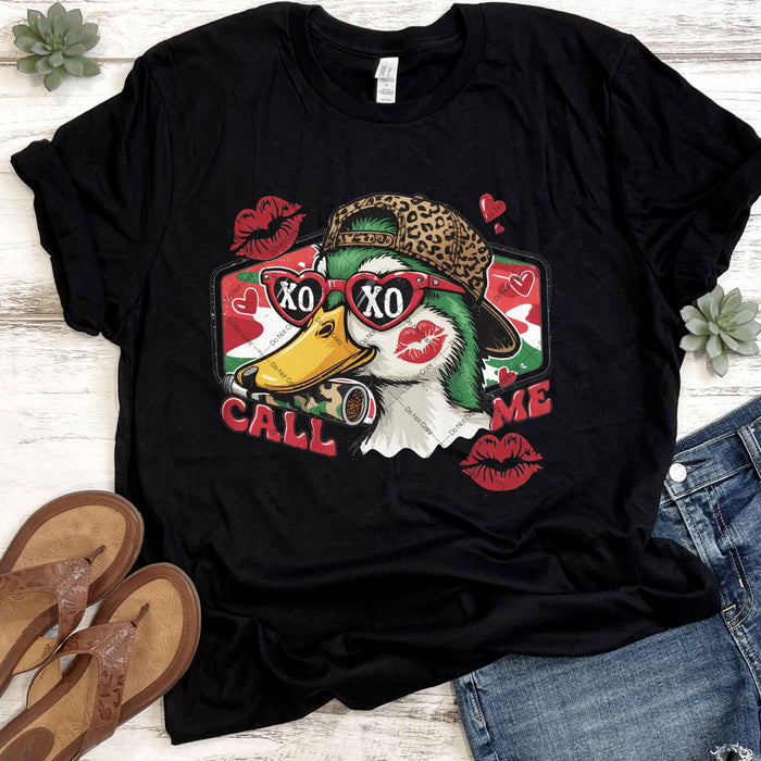 Duck Hunter Valentine DTF Transfer