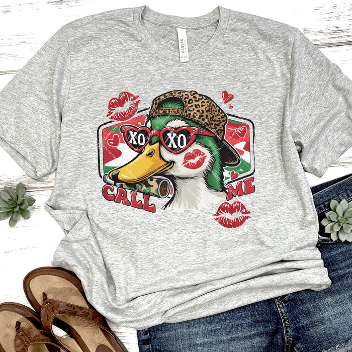 Duck Hunter Valentine DTF Transfer