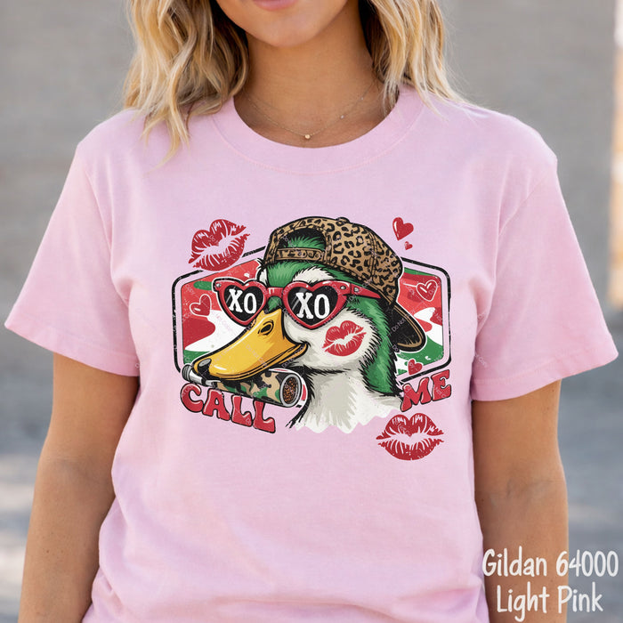 Duck Hunter Valentine DTF Transfer