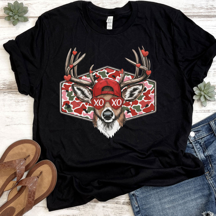 Big Buck Valentine DTF Transfer