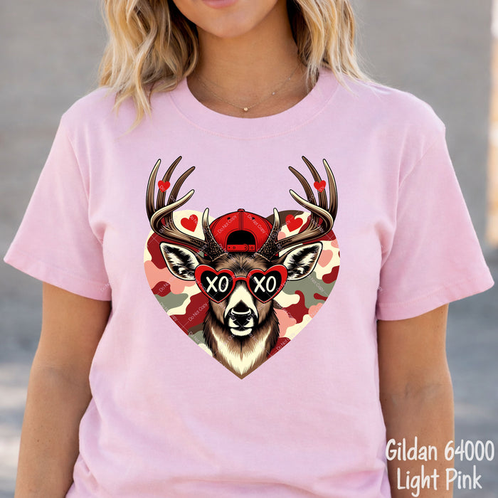 Valentine Buck DTF Transfer