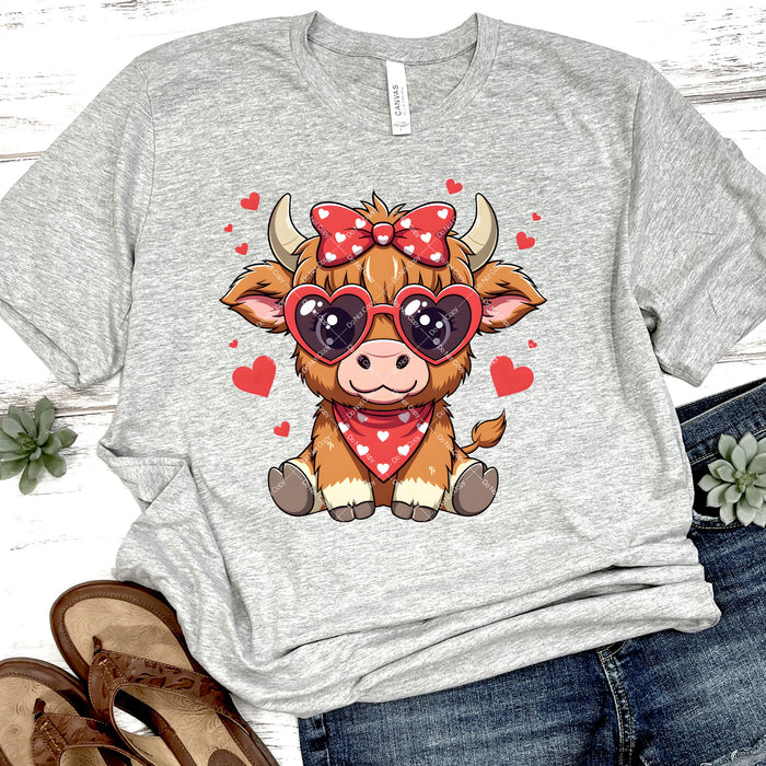 Highlands Calf Valentine DTF Transfer