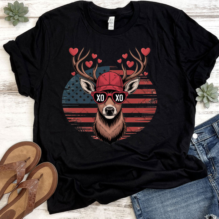 Trophy Buck Valentine DTF Transfer