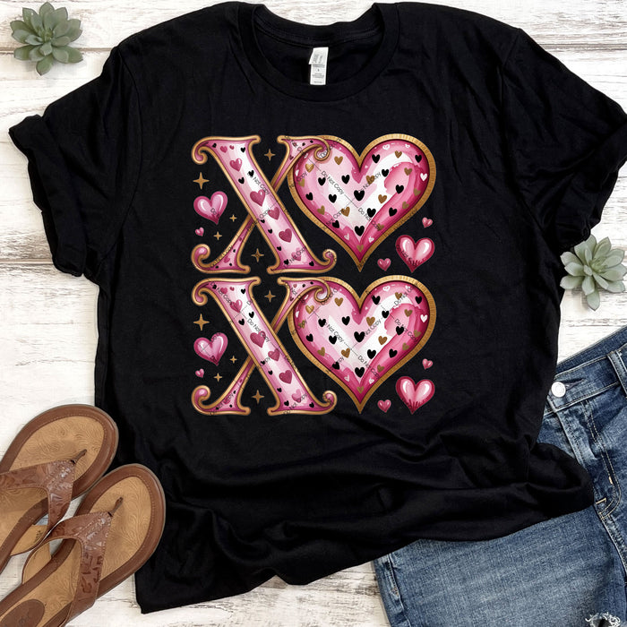 XOXO Valentine DTF Transfer