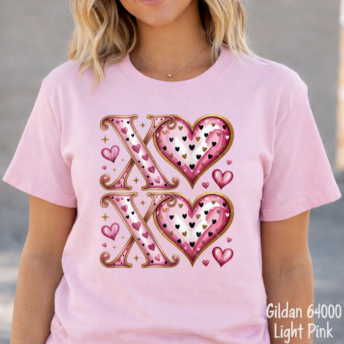 XOXO Valentine DTF Transfer