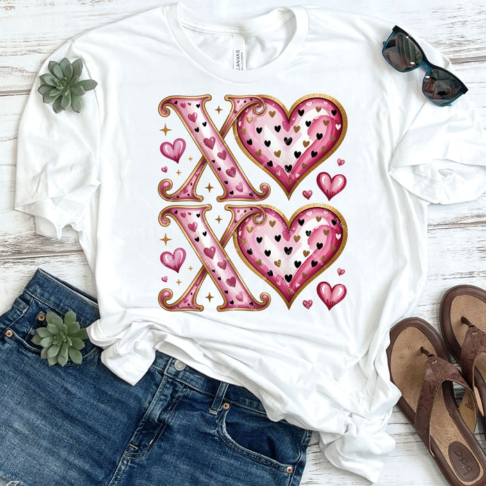 XOXO Valentine DTF Transfer