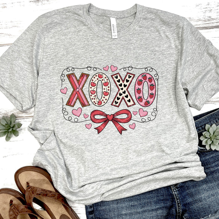 XOXO Cherries & Strawberries DTF Transfer