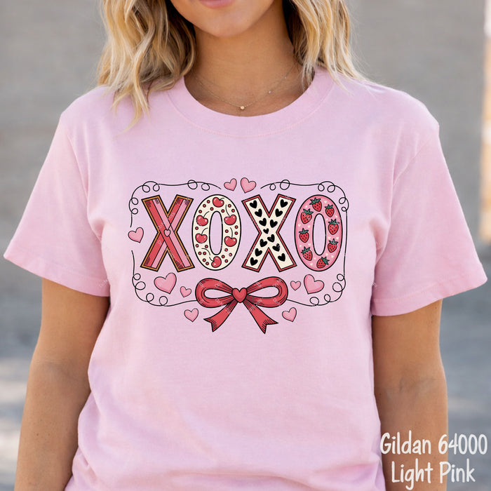XOXO Cherries & Strawberries DTF Transfer