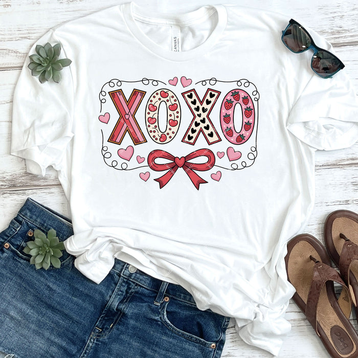 XOXO Cherries & Strawberries DTF Transfer