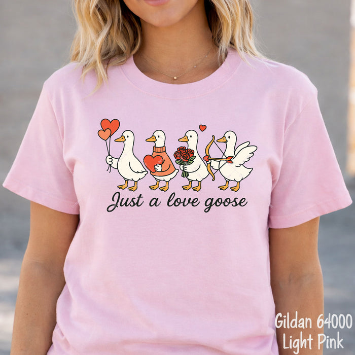 Just A Love Goose DTF Transfer