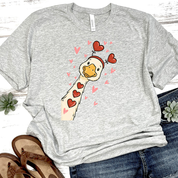 Valentine's Goose DTF Transfer