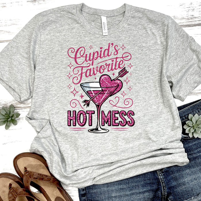Cupid's Favorite Hot Mess DTF Transfer