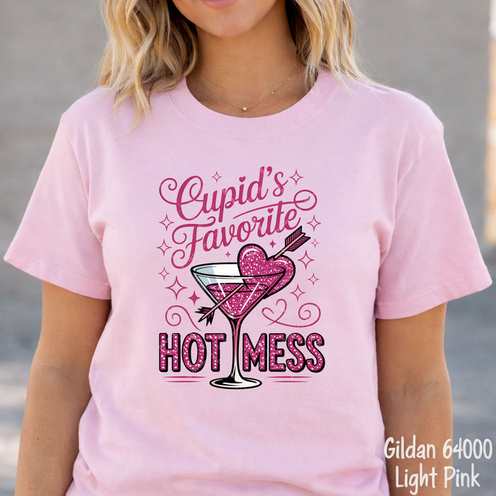 Cupid's Favorite Hot Mess DTF Transfer
