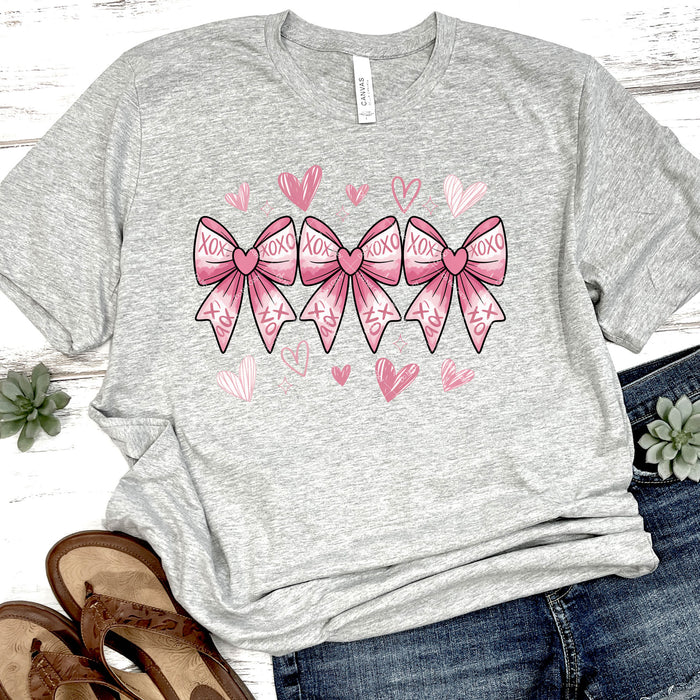 XOXO Coquette Bows DTF Transfer