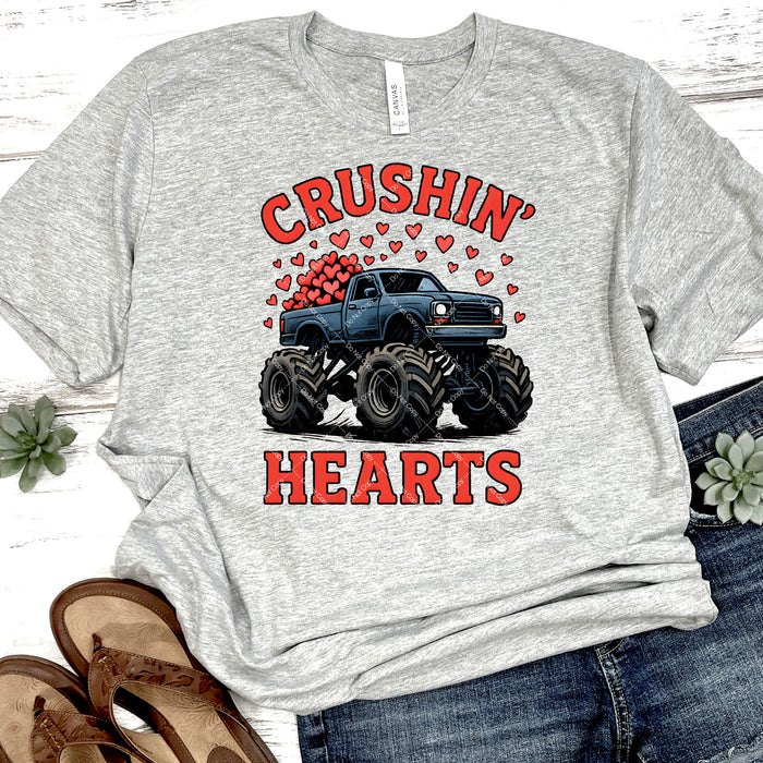 Crushin' Hearts DTF Transfer