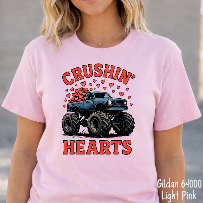 Crushin' Hearts DTF Transfer