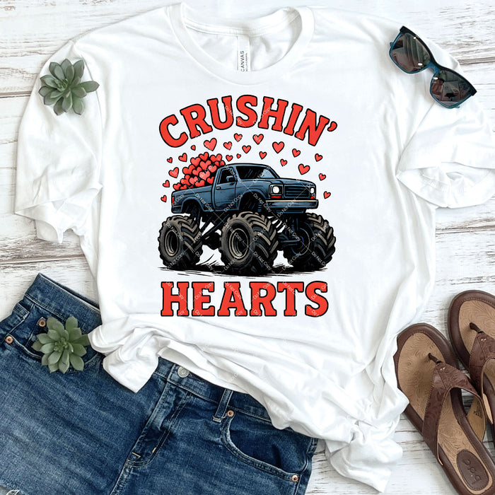 Crushin' Hearts DTF Transfer