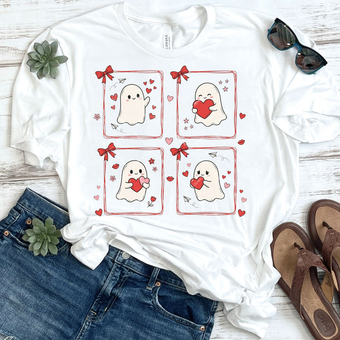 Cute Valentine Ghosts DTF Transfer