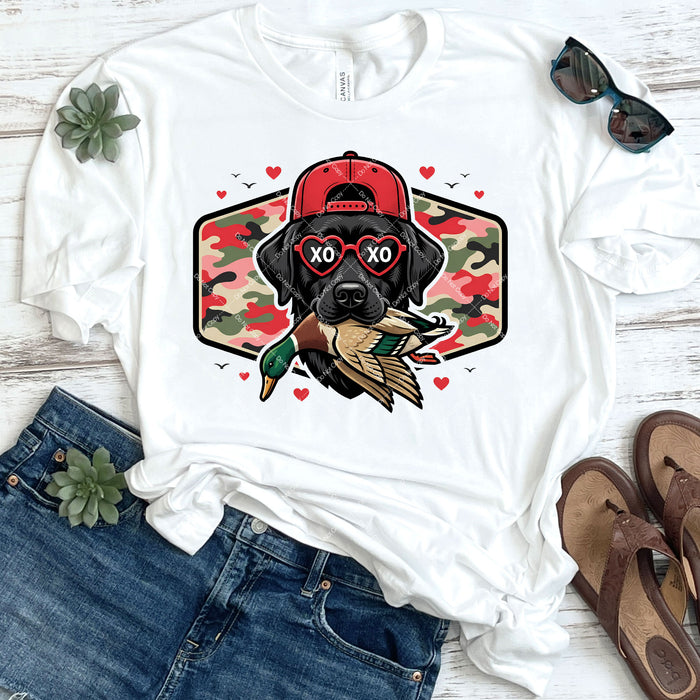 Valentine Bird Dog DTF Transfer