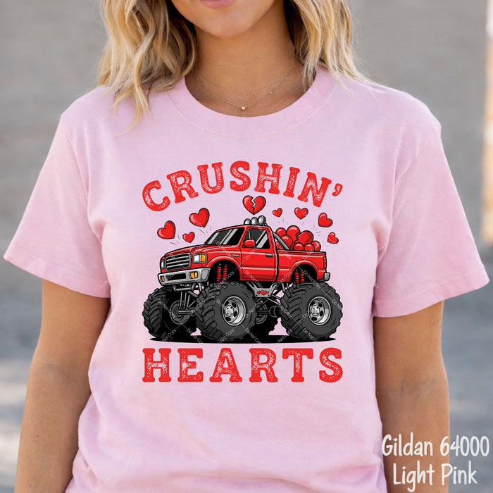 Crushin' Hearts DTF Transfer